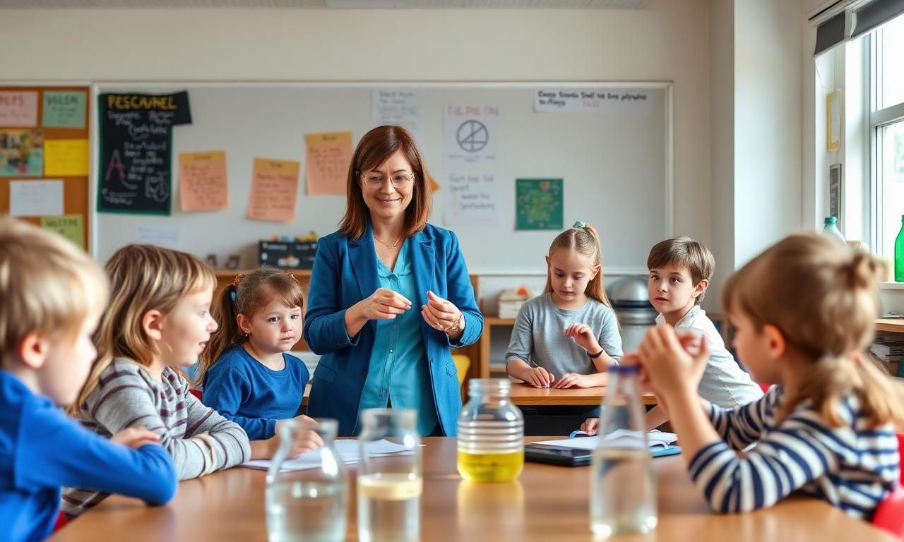 Managing classroom behaviour during hands-on science